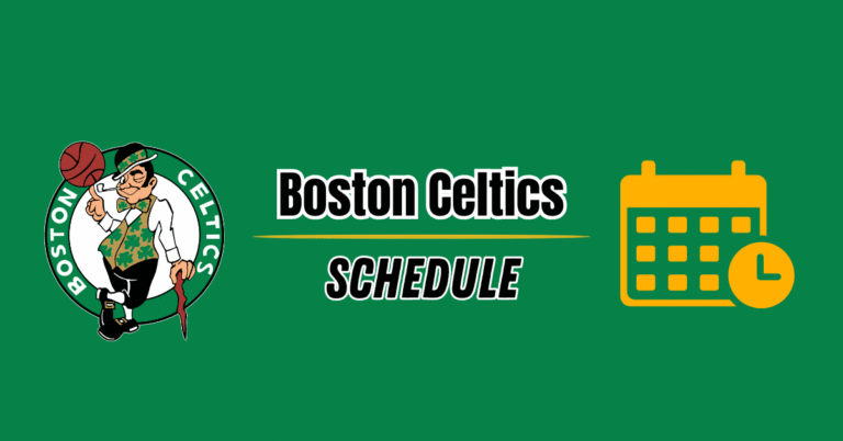 Boston Celtics Schedule